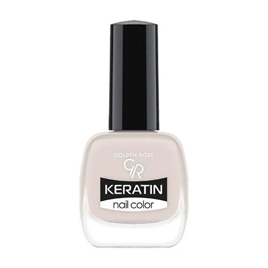 Golden Rose Keratin Nail Polish No. 08 - Long-Lasting Vibrant Nail Color with Nourishing Keratin
