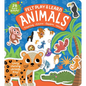 Felt Play & Learn Animals - Board Book