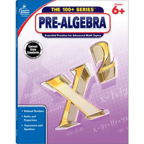Pre-Algebra, Grades 6 - 8: Volume 15 - Paperback