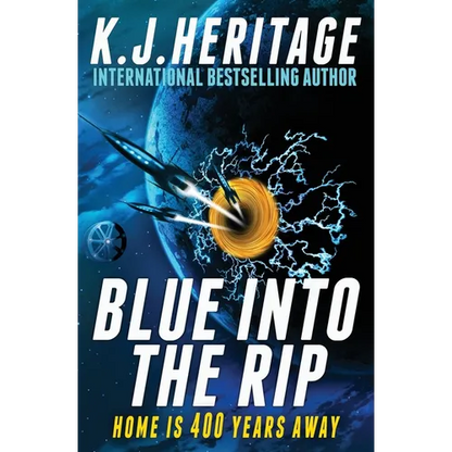 Blue Into The Rip - Paperback
