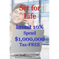 Set for Life: Invest 10% Spend $1,000,000 Tax-FREE - Paperback