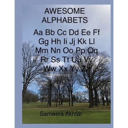 Awesome Alphabets - Paperback