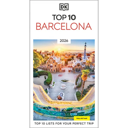 DK Top 10 Barcelona: Top 10 Lists for Your Perfect Trip, Plus an All-Weather Folded Map - Paperback