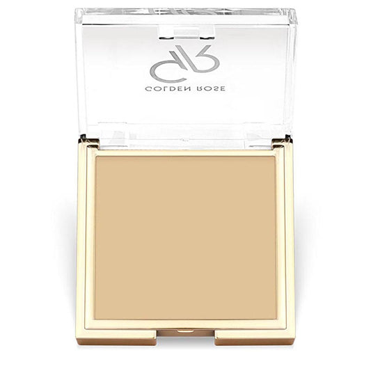 Golden Rose Mineral Powder Makeup for All Skin Types - Natural Matte Finish, Vitamin E Enriched