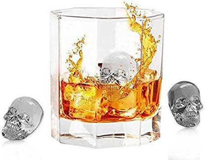 Silicone 3D Skull Ice Cube Mould
