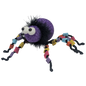 Color-Changing Halloween 8" Spider -