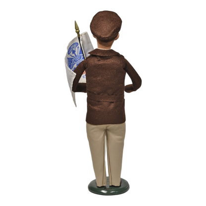 Army Man with Flag