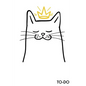 To Do: To-Do Lists with Checkboxes - Cute Cat - Paperback