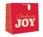 Square Jumbo Gift Bag - Christmas Joy