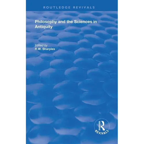 Philosophy and the Sciences in Antiquity - Paperback