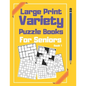 Large Print Variety Puzzle Books For Seniors: Sudoku and Other Puzzle Book - Paperback