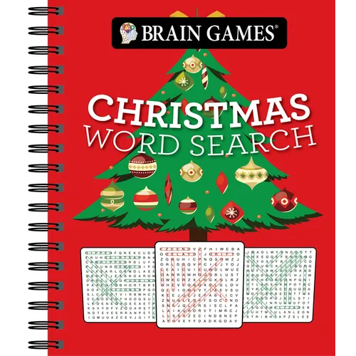 Brain Games - Christmas Word Search - Spiral
