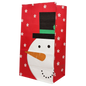 Paper Small Treat Sacks - Set of 10 - Snowman