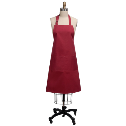 Cardinal Sound Red Solid Chef Apron
