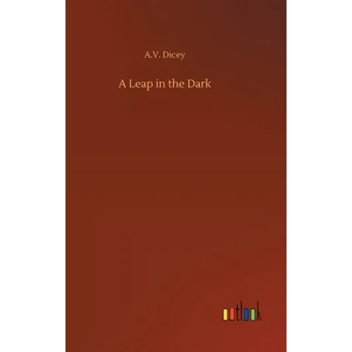 A Leap in the Dark - Hardcover