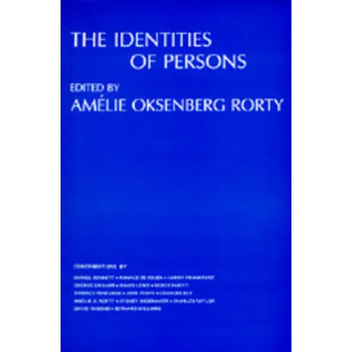 The Identities of Persons: Volume 3 - Paperback