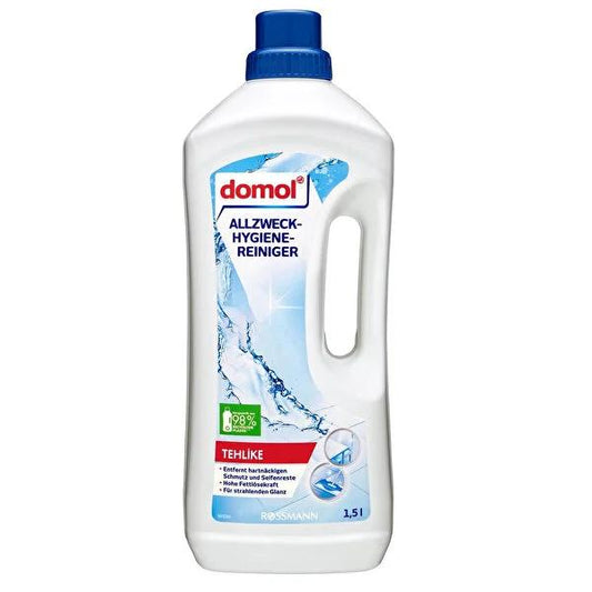 Domol Multi-Purpose Surface Cleaner - Eco-Friendly, Effective Grease Removal & Shine - 50.72 fl oz