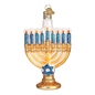 Menorah Glass Ornament