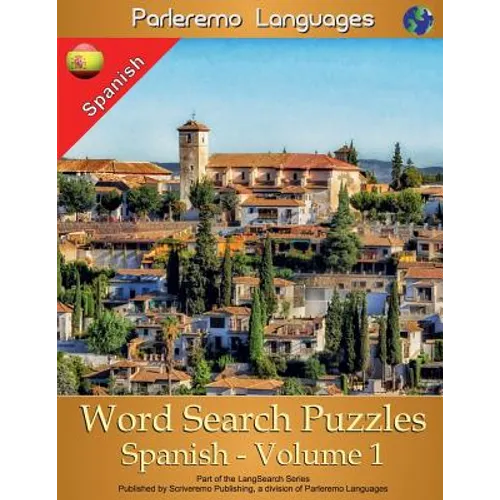 Parleremo Languages Word Search Puzzles Spanish - Volume 1 - Paperback