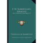 F. W. Robertson's Sermons: On Christian Doctrine V3 - Paperback