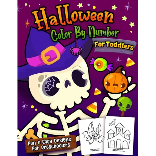 Color By Number - Halloween Edition - Paperback