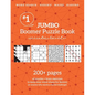 Jumbo Boomer Puzzle Book #1: 200+ pages of puzzles & brain exercises to keep your mind sharp for Seniors - Paperback