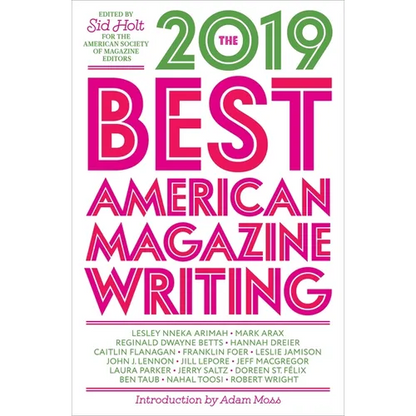 The Best American Magazine Writing 2019 - Paperback