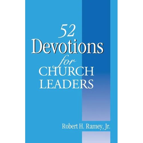 52 Devotions for Church Leaders - Paperback