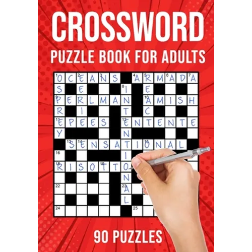 Crossword Puzzle Books for Adults: Quick Cross Word Puzzles Activity Book 90 Puzzles (US Version) - Paperback