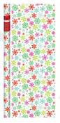Premium Holiday Roll Wrap - 80 Square Feet - Contemporary Flakes