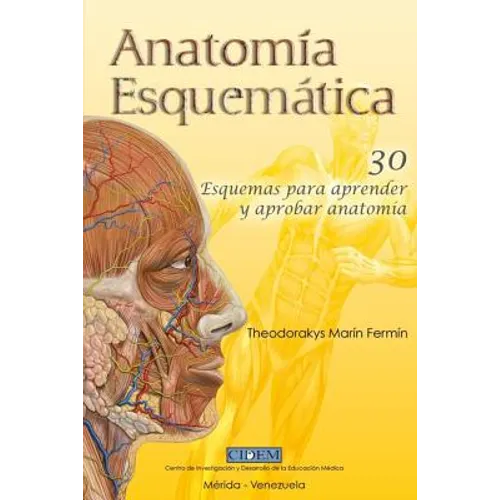 Anatomia Esquematica: 30 esquemas para aprender y aprobar anatomía - Paperback