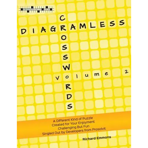 Diagramless Crosswords: Volume 2 - Paperback