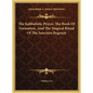 The Kabbalistic Prayer, The Book Of Formation, And The Magical Ritual Of The Sanctum Regnum - Hardcover