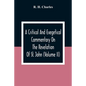 A Critical And Exegetical Commentary On The Revelation Of St. John (Volume II) - Paperback