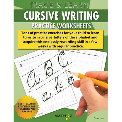 Trace & Learn - Cursive Writing: Practice Worksheets - Paperback