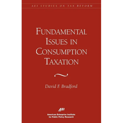 Fundamental Issues in Consumption Taxation - Paperback
