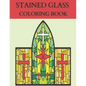 Stained Glass Coloring Book: Coloring Book with Window Designs for Adults Relaxation. - Paperback