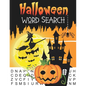 Halloween Word Search: Large Print Word Search Book for Adults with 40 Halloween Themed Puzzle, Halloween Gift Idea - Paperback