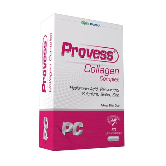 Provess Collagen Complex Supplement - Anti-Aging Support for Skin, Hair & Nails