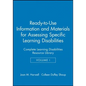 Ready-To-Use Information & Materials for Assessing Specific Learning Disabilities: Complete Learning Disabilities Resource Library - Paperback