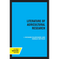 Literature of Agricultural Research - Paperback