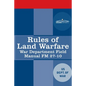 Rules of Land Warfare: War Department Field Manual FM 27-10 - Paperback