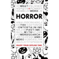 What A Word - Horror: The entertaining pastime with Wordsearch and more - Paperback