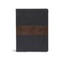CSB Spurgeon Study Bible, Black/Brown Leathertouch(r) - Imitation Leather