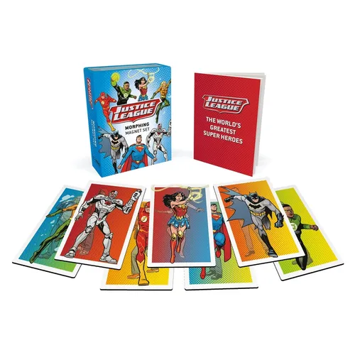 Justice League: Morphing Magnet Set: (Set of 7 Lenticular Magnets) - Paperback