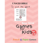 UnScramble To Find the word Games for Kids: Age 6-10: NEVER BORED Paper & Pencil Games -- Kids Activity Book, Blue - Find the Words - Fun Activities f - Paperback