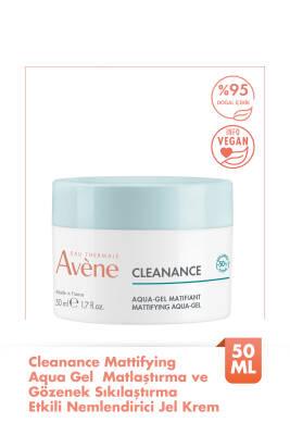 Avene Cleanance Aqua Gel Matifiant 50ml - Soothing Moisturizing Gel for Sensitive Skin - Natural Skincare with Niacinamide