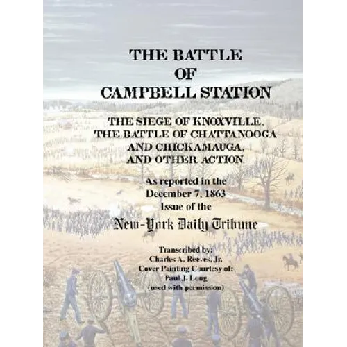 The Battle of Campbell Station - Paperback