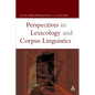 Lexicology and Corpus Linguistics - Paperback