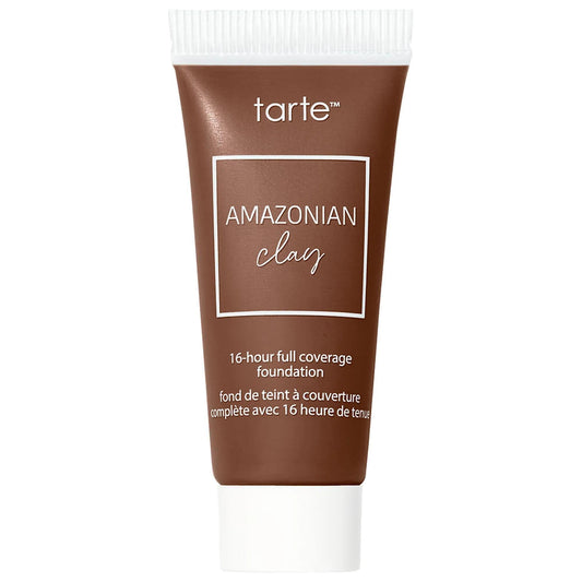 Mini Amazonian Clay 16-Hour Full Coverage Foundation - Matte Finish, Oil-Free, Long-Lasting Makeup